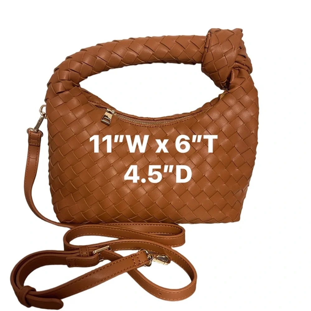 Ophelia Roe Woven Knotted Shoulder/Crossbody Bag NWT